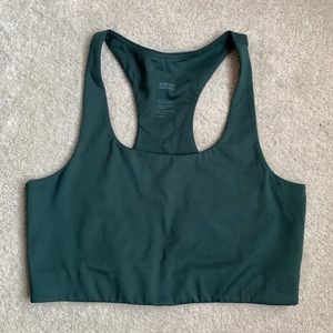 girlfriend collective Paloma Moss Sports Bra L